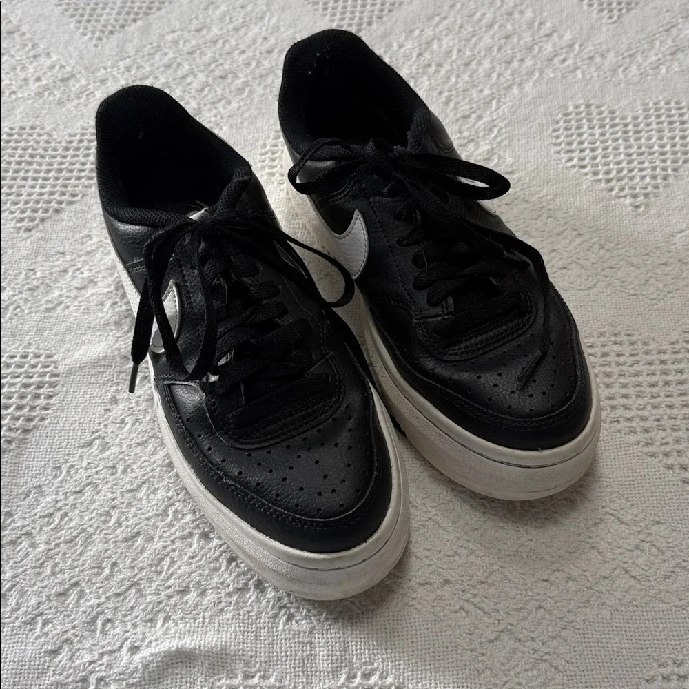 Nike Court Vision Alta Leather Platform Sneakers (8.5)